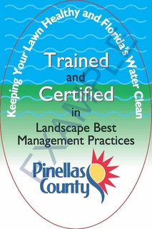 Certified Arborist Pinellas County, Pinellas County Certified Arborist. Pinellas County Landscape BMP Certified